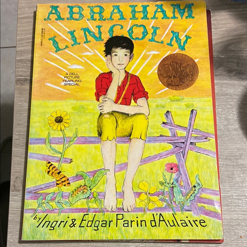 1993 Abraham Lincoln - Dell Picture Yearling Special By Ingri D'aulaire Book